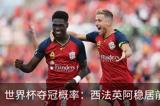 世界杯夺冠概率：西法英阿稳居前四 葡巴德第二集团